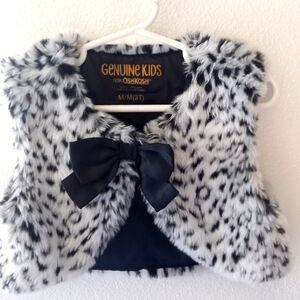 Oshkosh toddlers leopard print vest